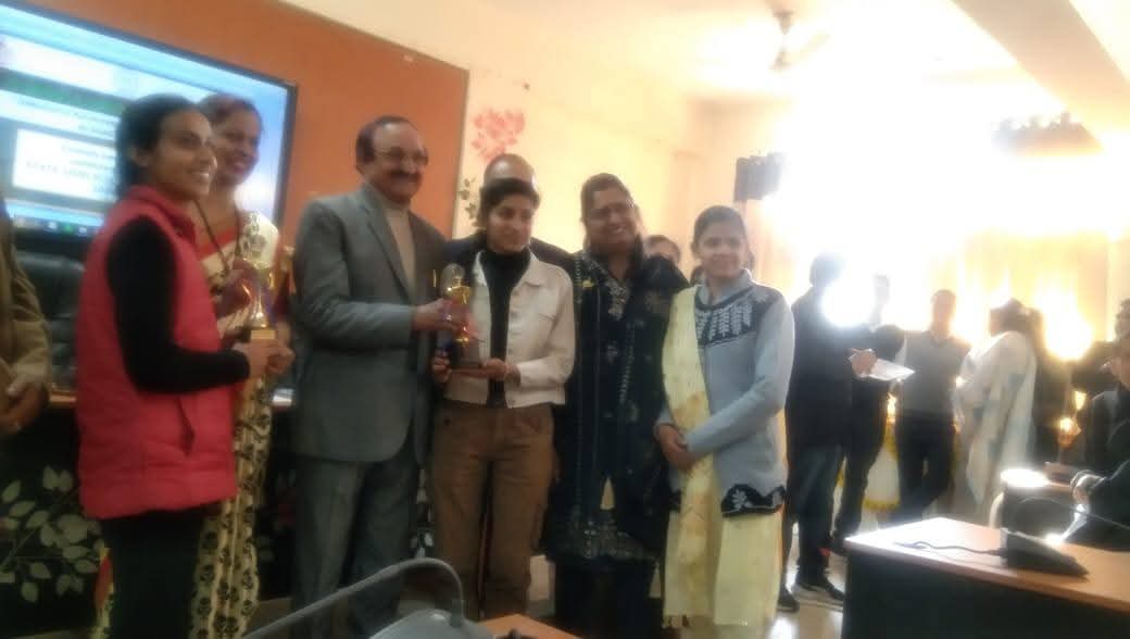 एसडी महिला महाविद्यालय ने State level Science Exhibition में दूसरा स्थान हासिल किया!