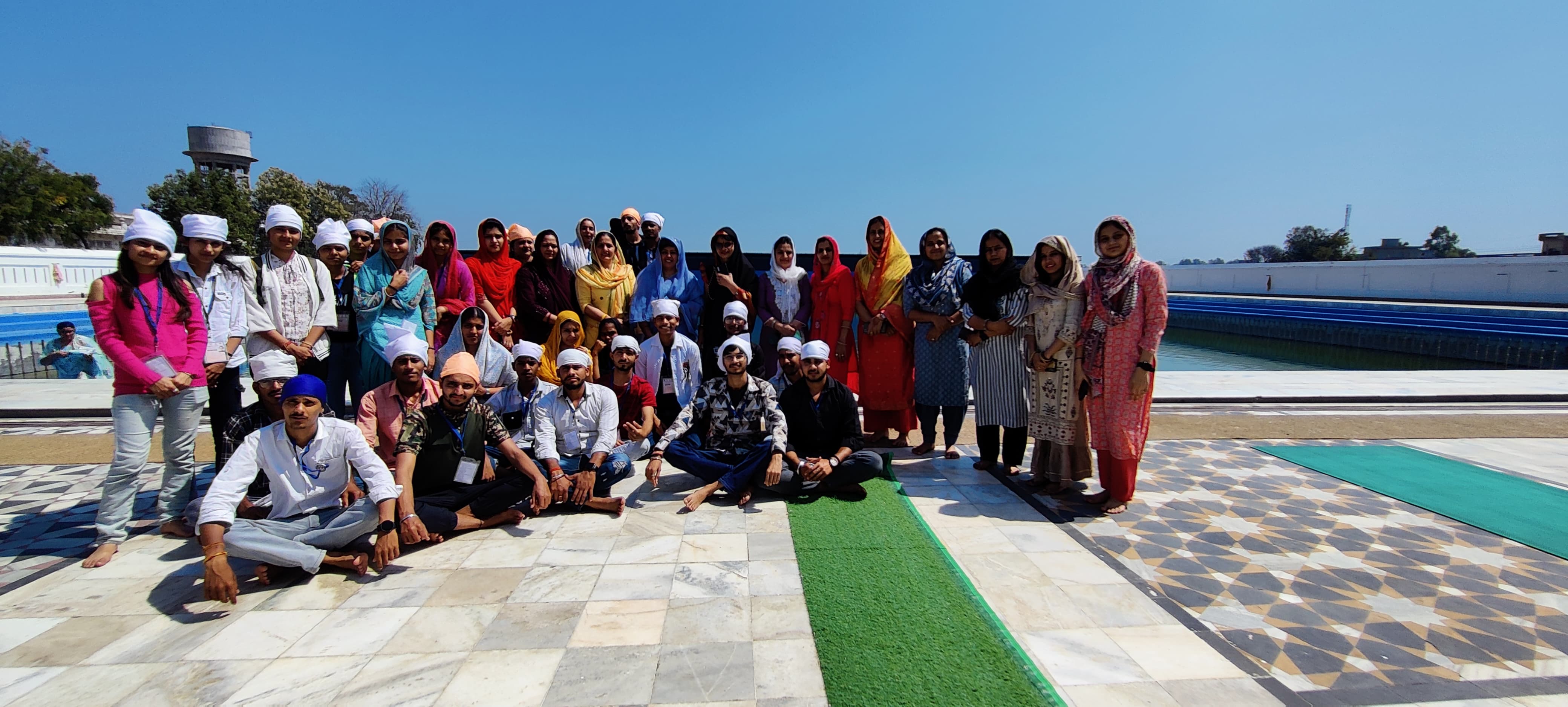 22.03.2025 6th day visit gurudwara and hospital