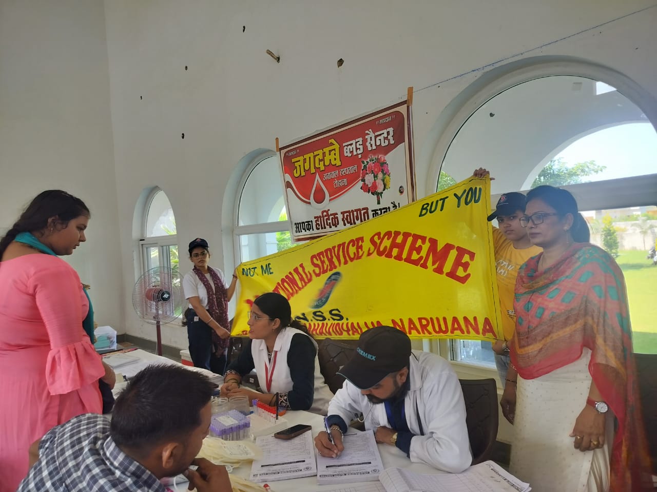 Blood donation camps