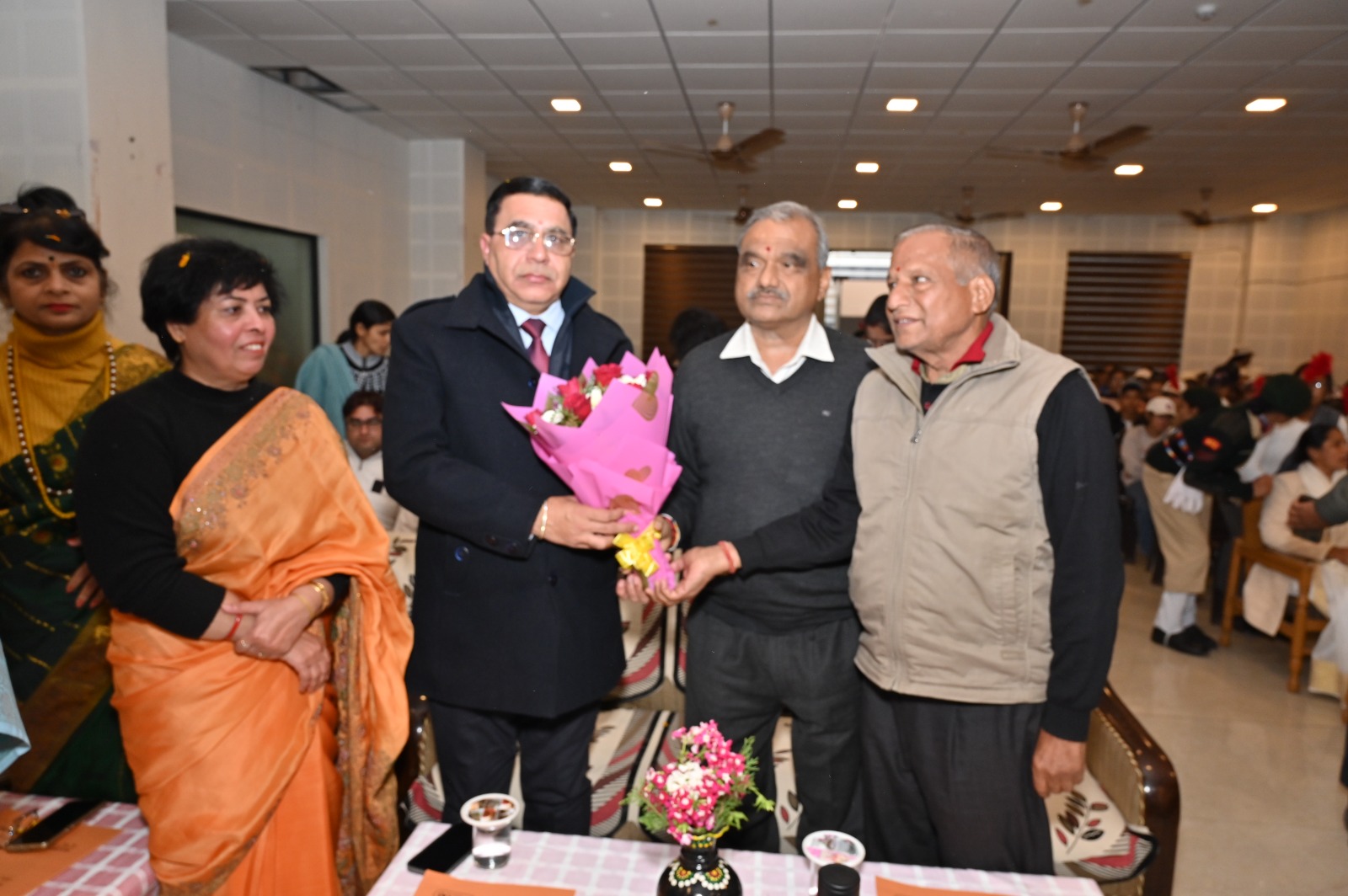 closing ceremony of nss seven day camp