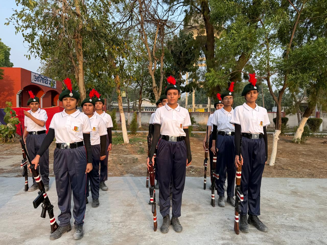 10 Days ATC at JNV Khunga Kothi (Jind)  Conducted by 15 HAR BN Jind